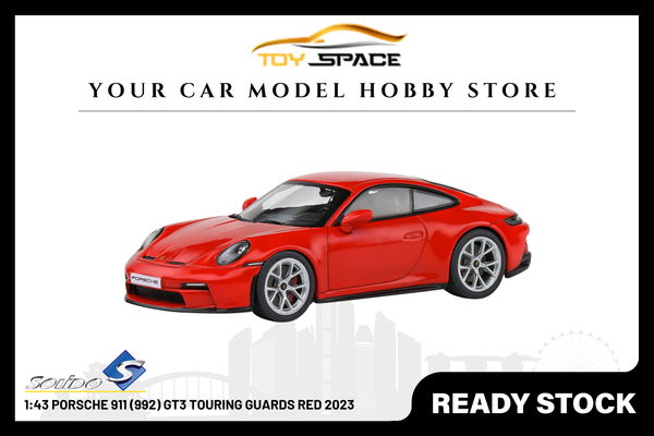 [SOLIDO] 1:43 Porsche 911 (992) GT3 Touring Guards Red 2023