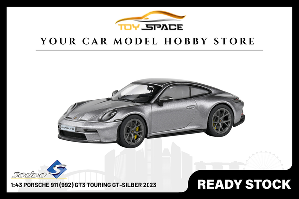 [SOLIDO] 1:43 Porsche 911 (992) GT3 Touring GT-Silber 2023