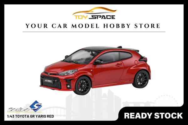 [SOLIDO] 1:43 Toyota GR Yaris Red