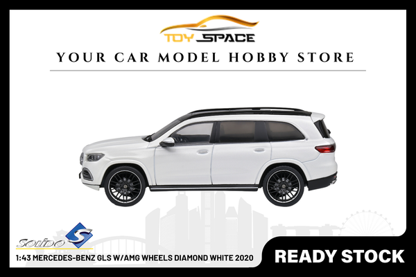 [SOLIDO] 1:43 Mercedes-Benz GLS W/AMG Wheels Diamond White 2020