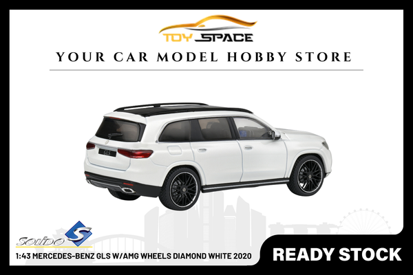[SOLIDO] 1:43 Mercedes-Benz GLS W/AMG Wheels Diamond White 2020