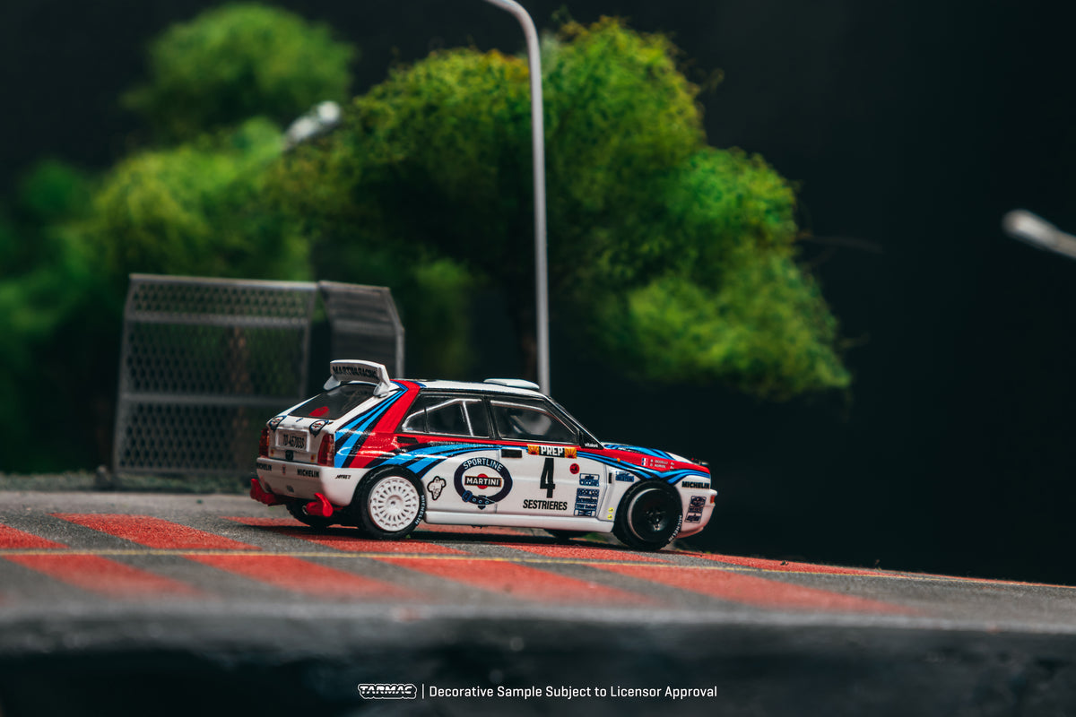 [TARMAC WORKS] 1:64 Lancia Delta HF Integrale Monte Carlo Rally 1992 Winner Didier Auriol / Bernard Occelli