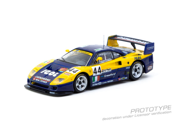 [TARMAC WORKS] 1:64 Ferrari F40 GTE 24h of Le Mans 1996 Luciano Della Noce / Anders Olofsson / Carl Rosenblad