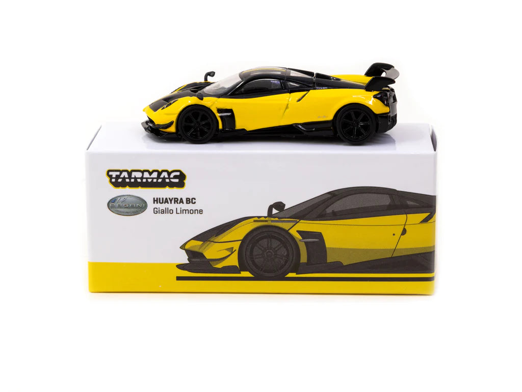 [TARMAC WORKS] 1/64 Pagani Huayra BC Giallo Limone - GLOBAL64