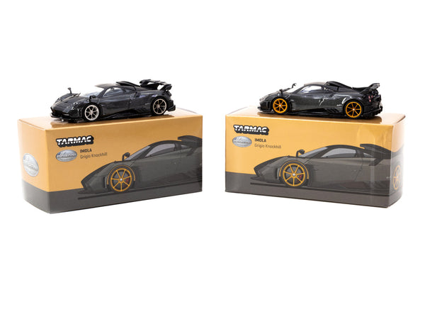 [TARMAC WORKS] 1/64 Pagani Imola Grigio Knockhill - GLOBAL64