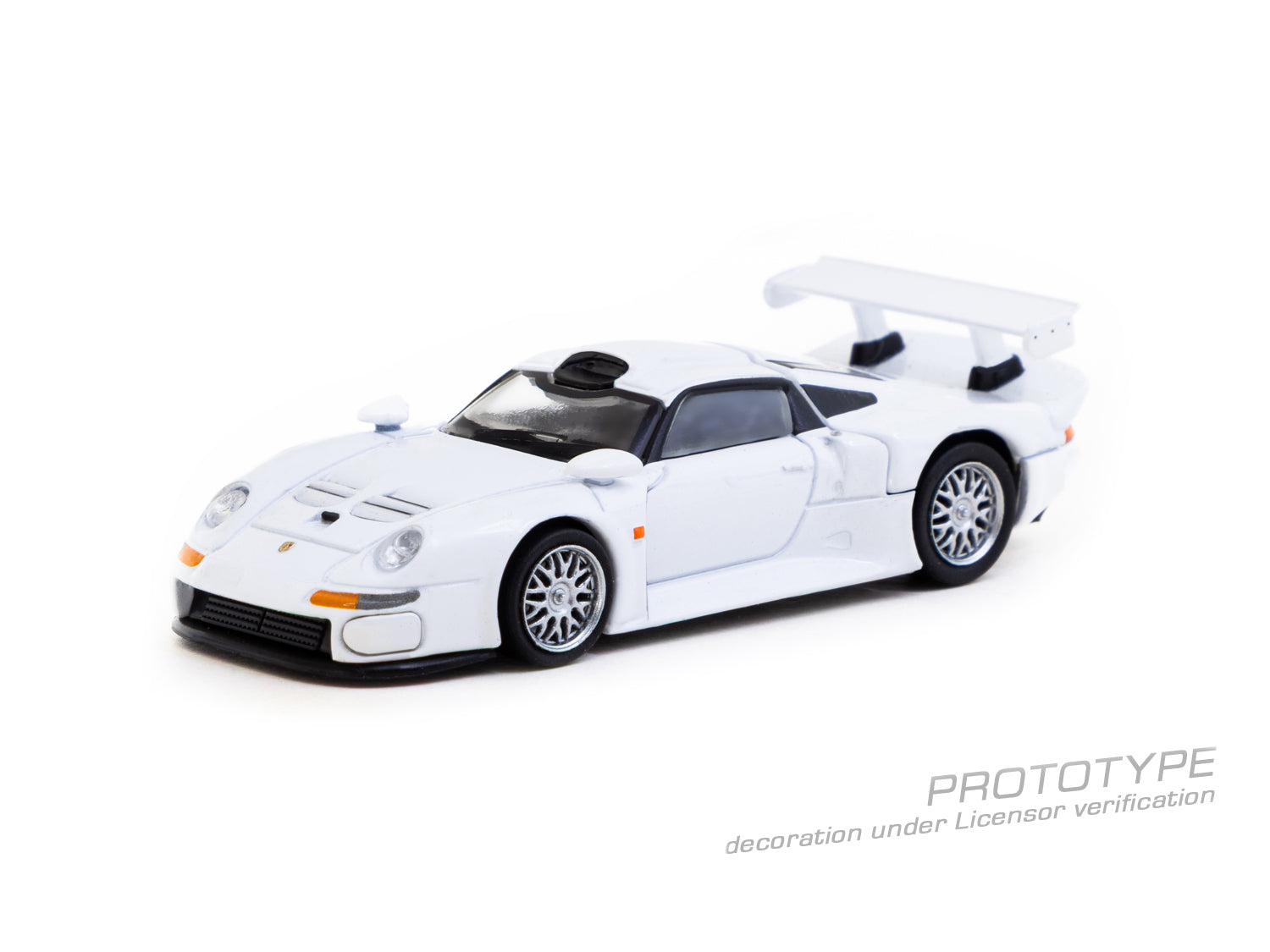 [TARMAC WORKS] 1:64 Porsche 911 GT1 White