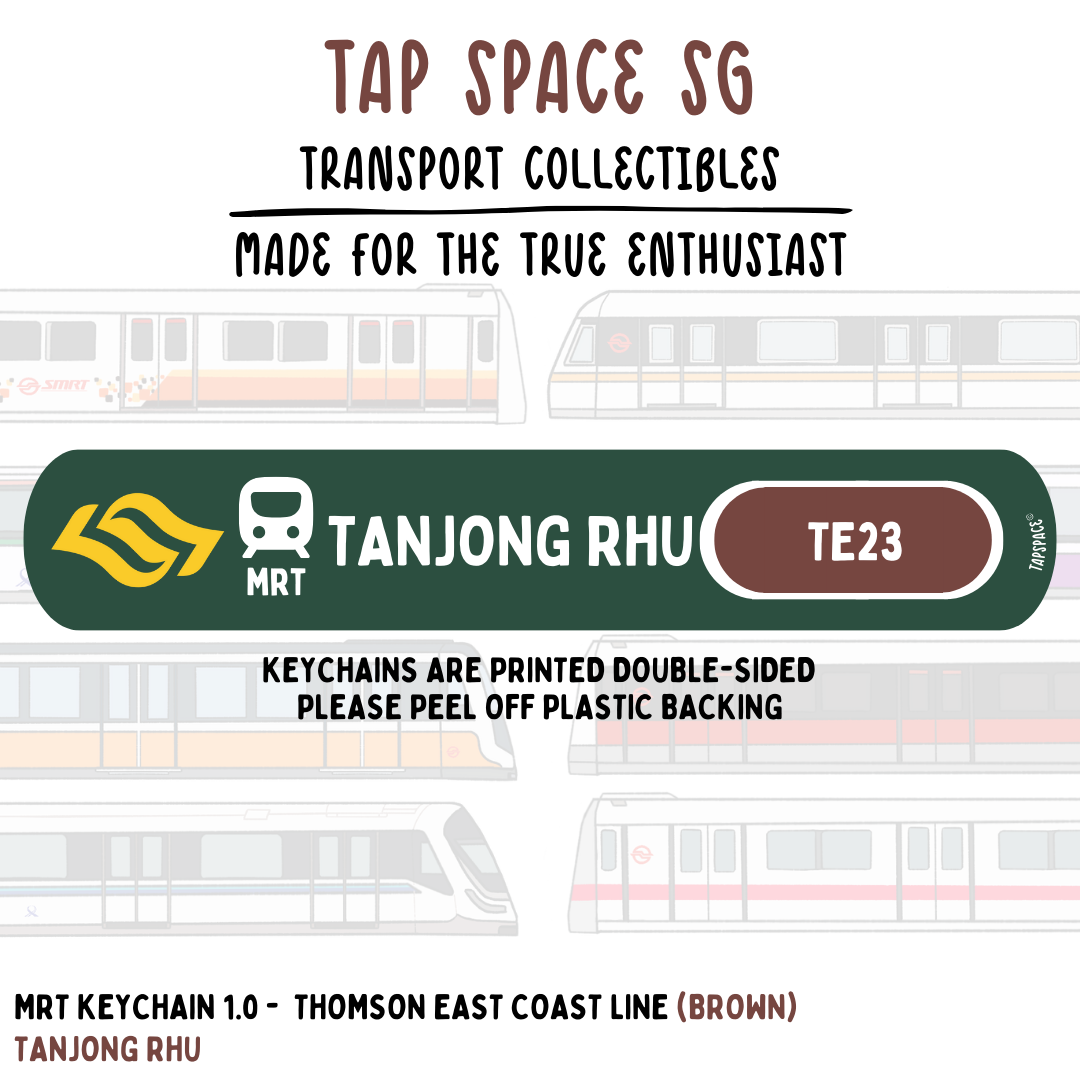 Tanjong Rhu MRT Station Keychain
