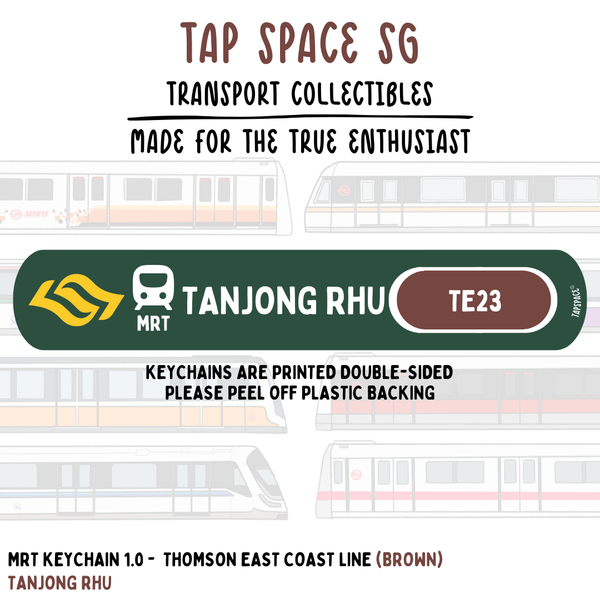 Tanjong Rhu MRT Station Keychain