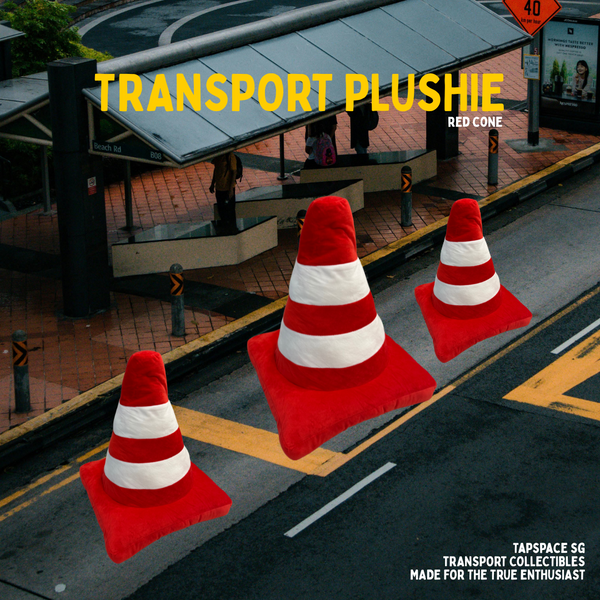 Red Cone Transport Plushie
