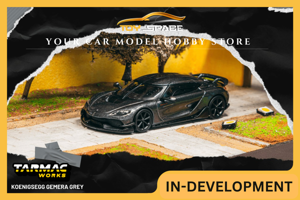 [TARMAC WORKS] 1:64 Koenigsegg Gemera Grey
