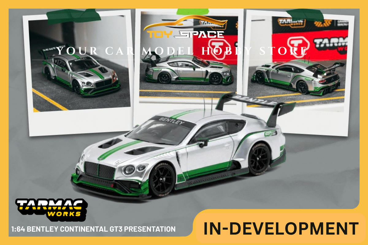 [TARMAC WORKS] 1:64 Bentley Continental GT3 Presentation