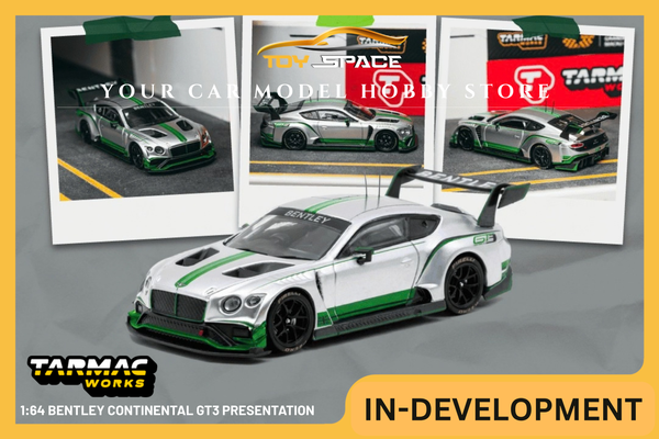 [TARMAC WORKS] 1:64 Bentley Continental GT3 Presentation