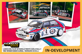 [TARMAC WORKS] 1:64 Lancia Delta HF Integrale Monte Carlo Rally 1992 Winner Didier Auriol / Bernard Occelli