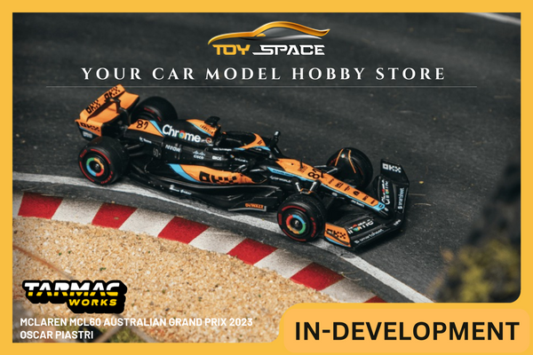 [TARMAC WORKS] 1:64 McLaren MCL60 Australian Grand Prix 2023 Oscar Piastri