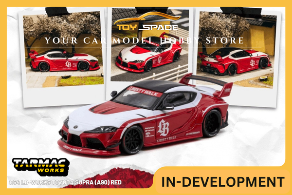 [TARMAC WORKS] 1:64 LB-Works Toyota Supra (A90) Red