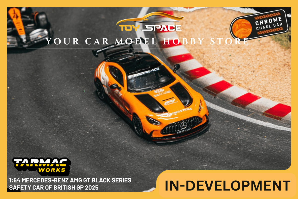 [TARMAC WORKS] 1:64 Mercedes-Benz AMG GT Black Series Safety Car of British GP 2025