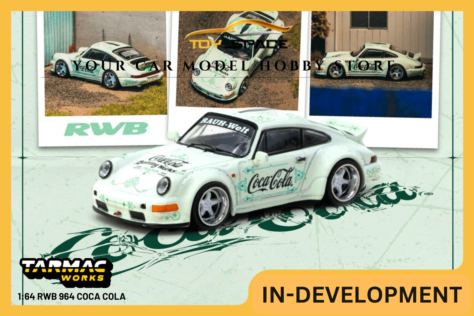 TPC 1/64 RWB 964 ガンダム アキバ PREORDER 1:64 Time Model RWB 964 RX-78 Gundam Price: A @320K Car B