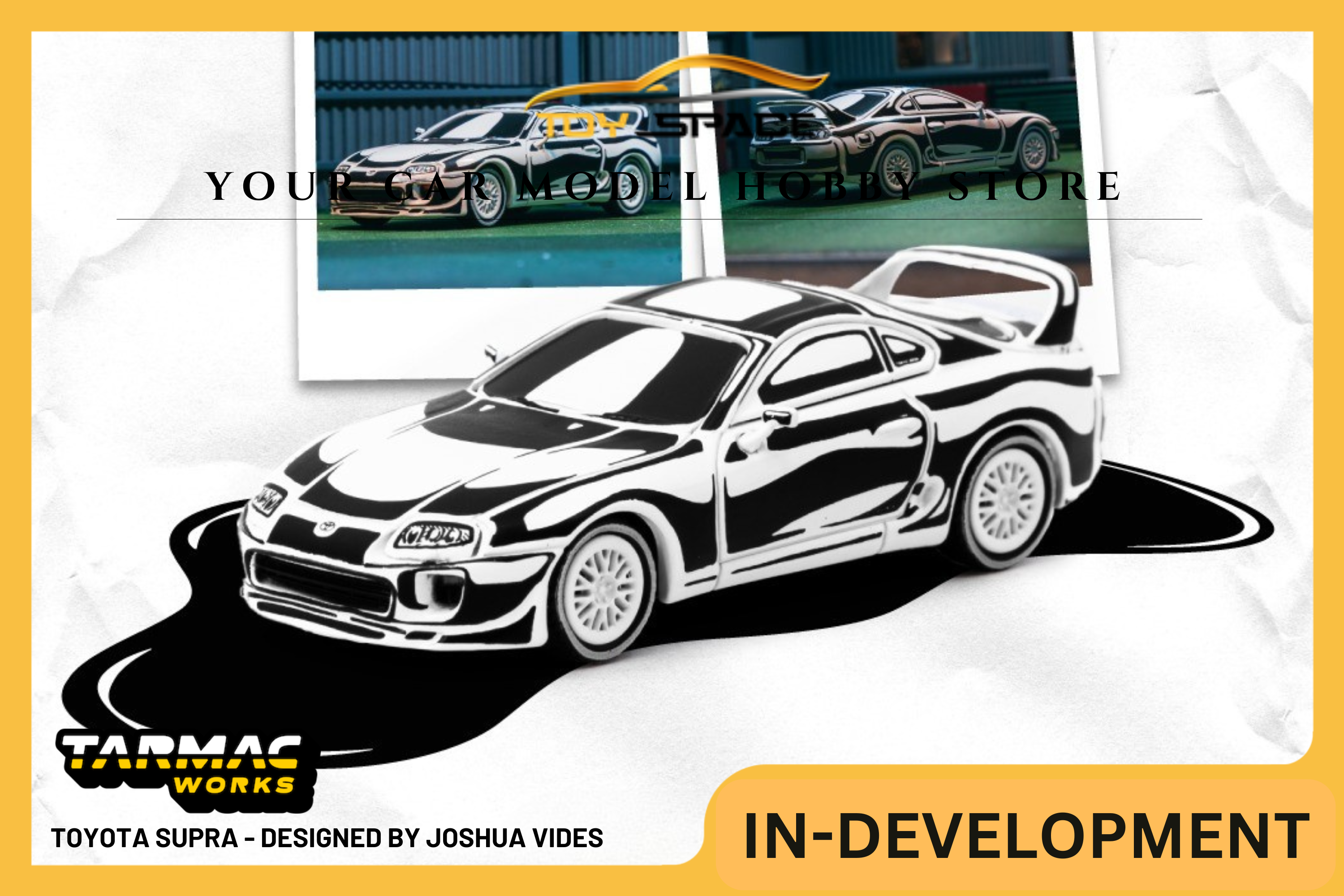 [TARMAC WORKS] 1:64 Toyota Supra - Designed by JOSHUA VIDES