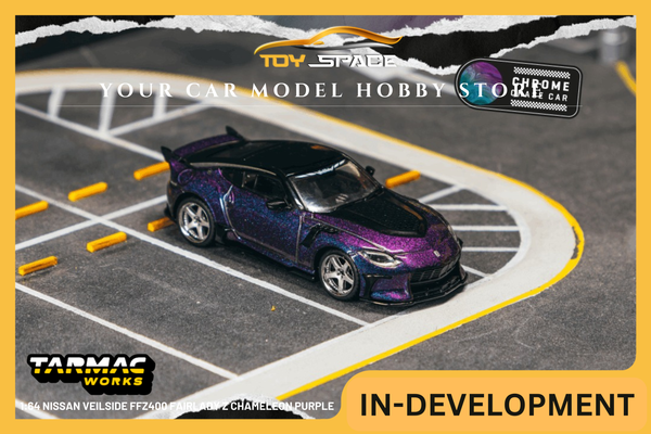 [TARMAC WORKS] 1:64 Nissan VeilSide FFZ400 Fairlady Z Chameleon Purple