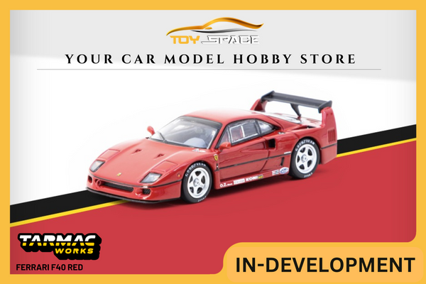 [TARMAC WORKS] 1:64 Ferrari F40 Red
