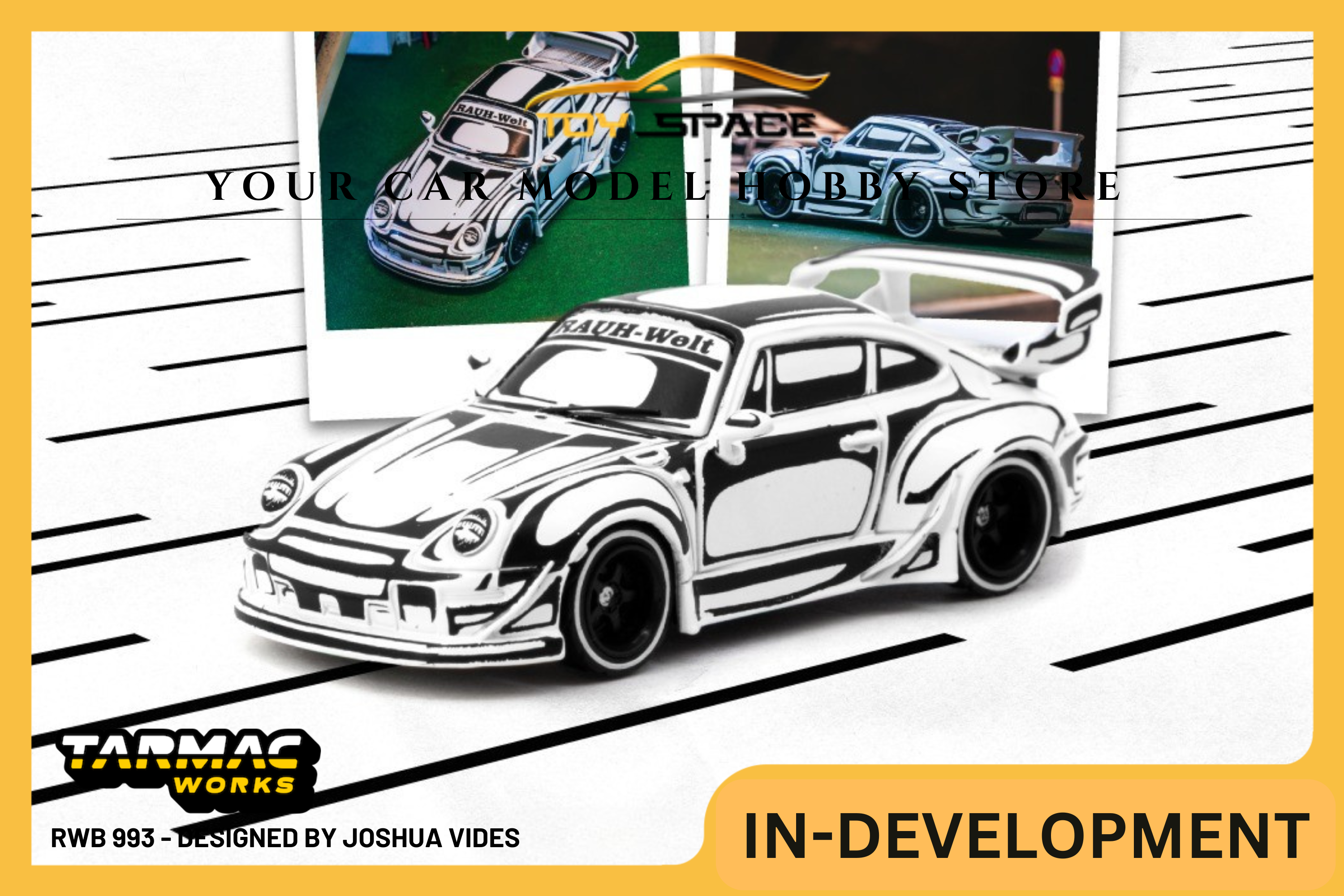 [TARMAC WORKS] 1:64 RWB 993 - Designed by JOSHUA VIDES