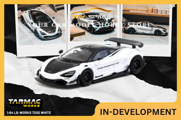 [TARMAC WORKS] 1:64 LB-Works 720S White
