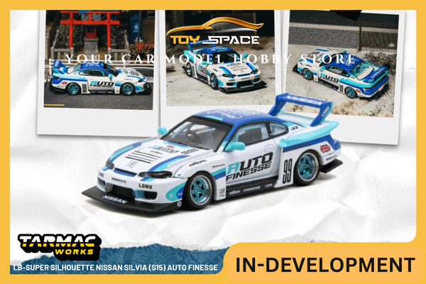 [TARMAC WORKS] 1:64 LB-Super Silhouette Nissan Silvia (S15) Auto Finesse