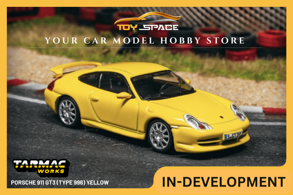 [TARMAC WORKS] 1:64 Porsche 911 GT3 (Type 996) Yellow