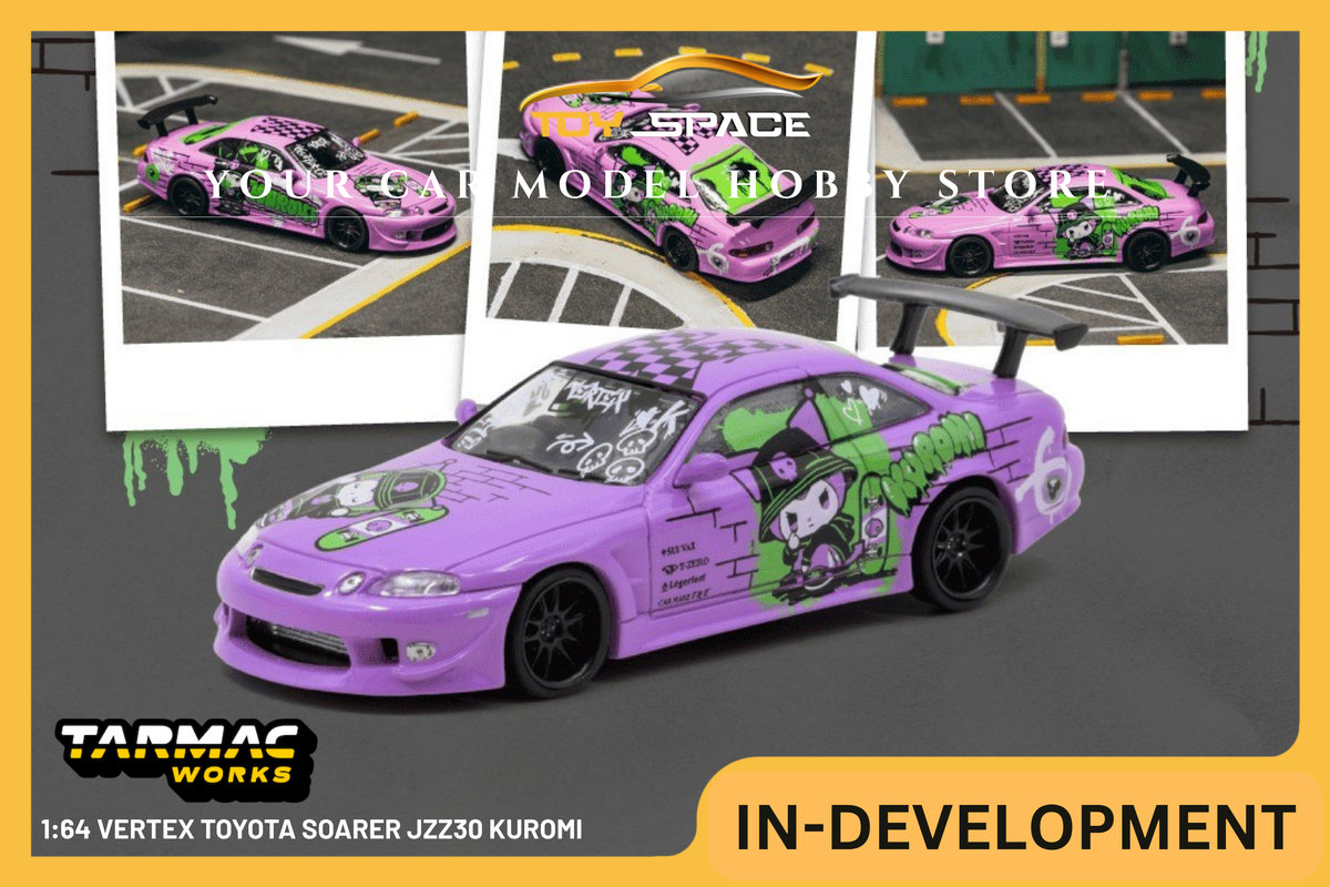 [TARMAC WORKS] 1:64 VERTEX Toyota Soarer JZZ30 Kuromi