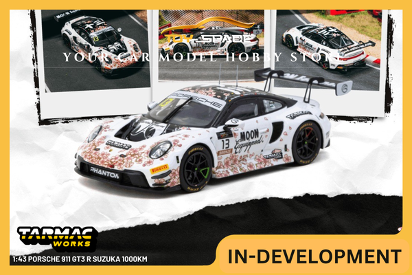 [TARMAC WORKS] 1:43 Porsche 911 GT3 R Suzuka 1000km - Intercontinental GT Challenge 2025 Phantom Global Racing Sun Jingzu / Adderly Fong / Nico Menzel