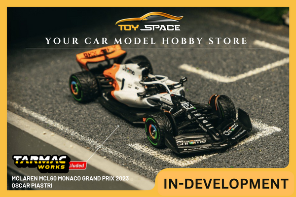 [TARMAC WORKS] 1:64 McLaren MCL60 Monaco Grand Prix 2023 Oscar Piastri