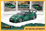 [TARMAC WORKS] 1:64 LB-Silhouette Works GT Nissan 35GT-RR Emerald Green - Toy Space Diecast Online Store Singapore