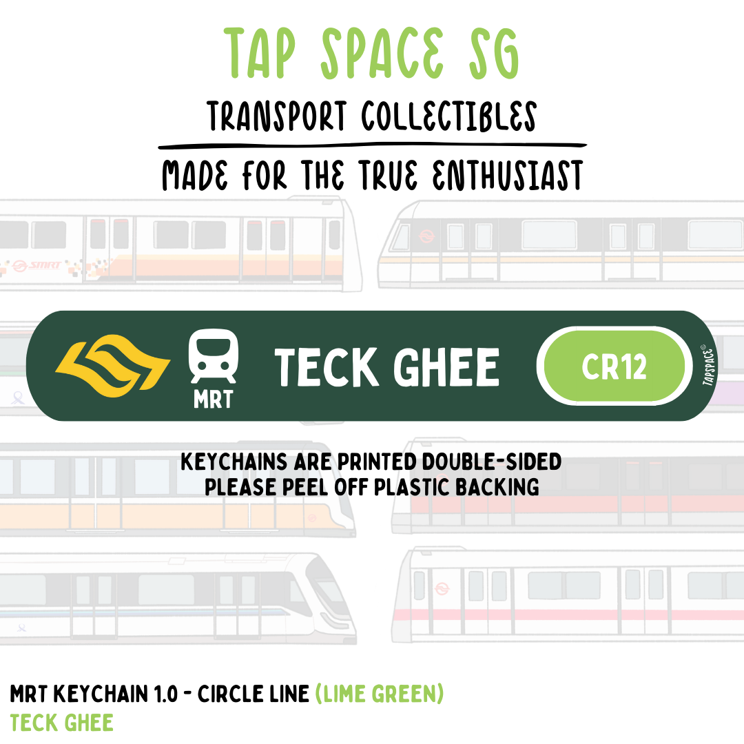 Teck Ghee MRT Station Keychain