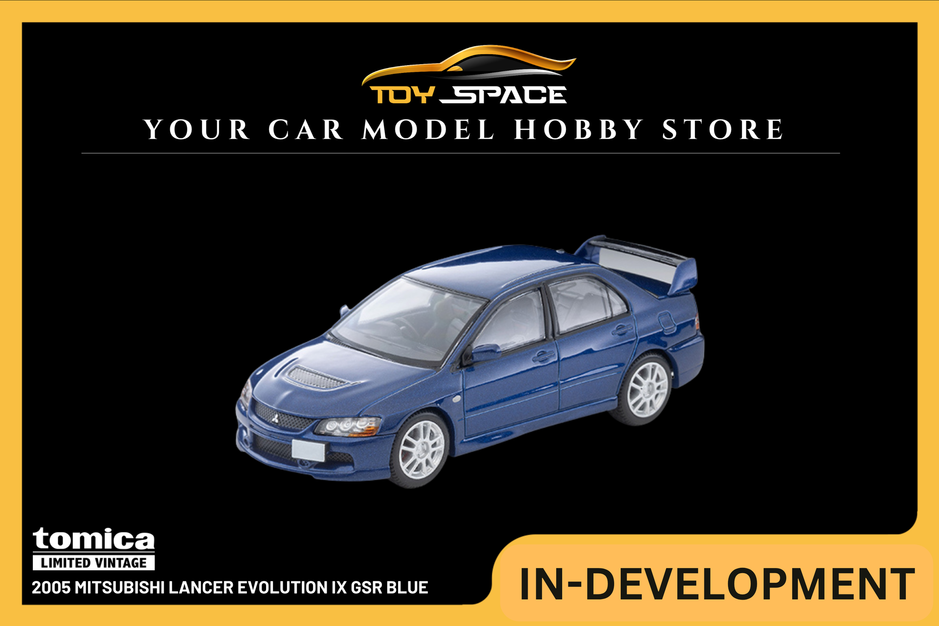 TOMICA] 2005 Mitsubishi Lancer Evolution IX GSR Blue