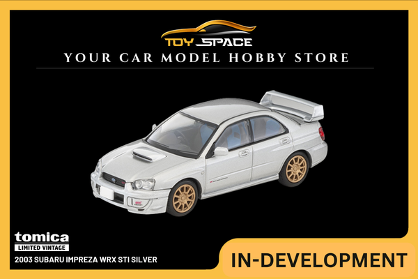 [TOMICA] 2003 Subaru Impreza WRX STI Silver
