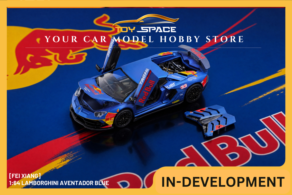 [FEI XIANG] 1:64 Lamborghini Aventador Blue
