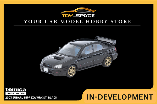 [TOMICA] 2003 Subaru Impreza WRX STI Black - Toy Space Diecast Online Store Singapore