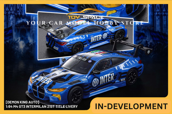 [DEMON KING AUTO] 1:64 M4 GT3 InterMilan 21st Title Livery