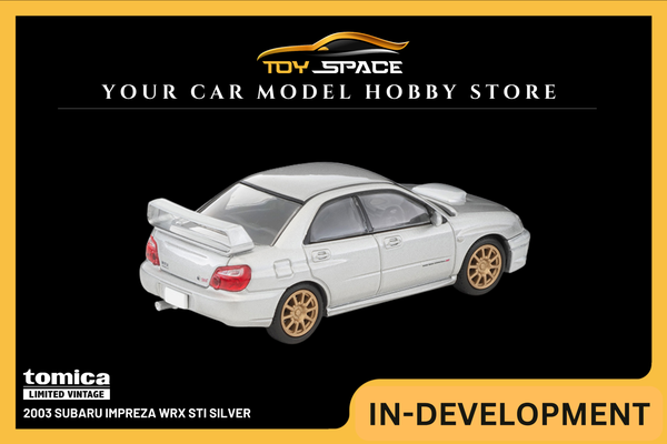 [TOMICA] 2003 Subaru Impreza WRX STI Silver