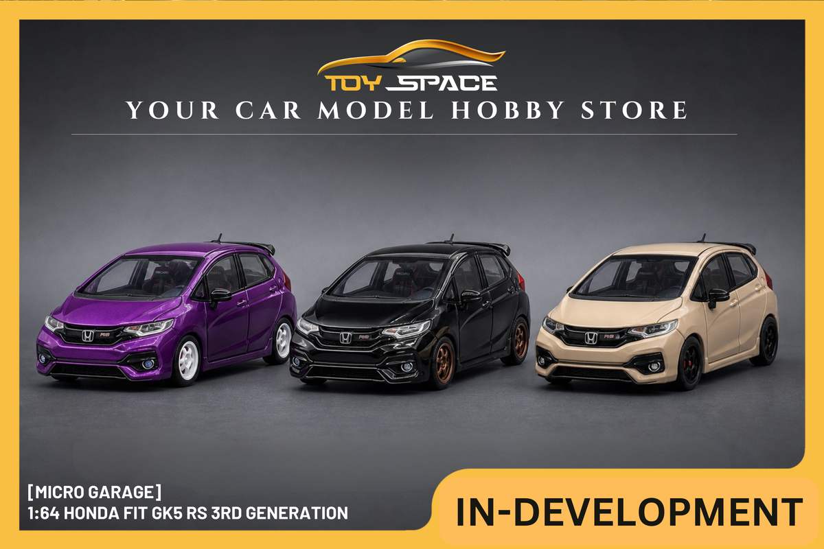 [MICRO GARAGE] 1:64 Honda Fit GK5 RS 3rd Generation