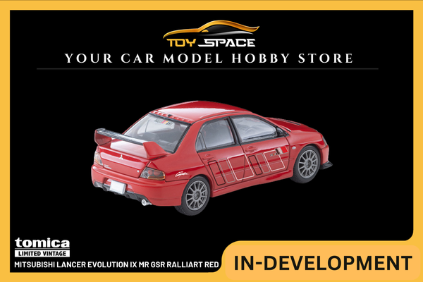 [TOMICA] Mitsubishi Lancer Evolution IX MR GSR Ralliart Red