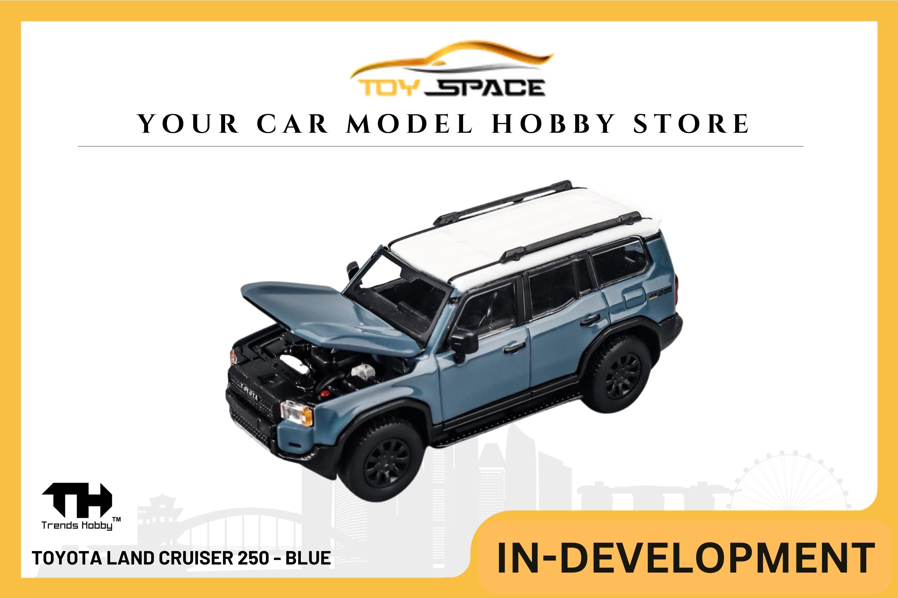 [TRENDS HOBBY] Toyota Land Cruiser 250 - Blue
