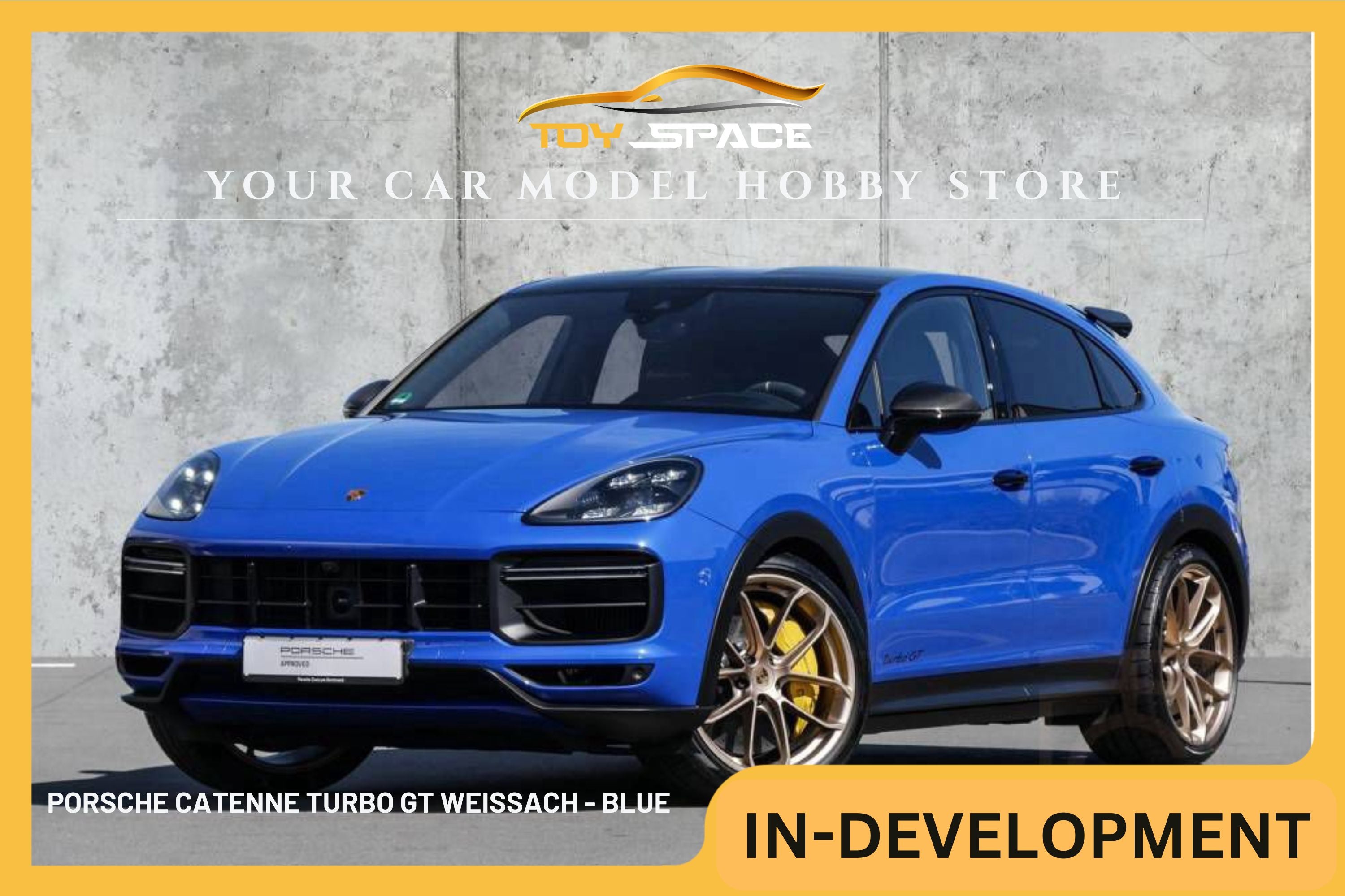 [TRENDS HOBBY] Porsche Cayenne Turbo GT Weissach - Blue