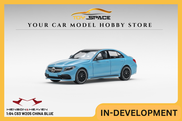 [HH MODEL] 1:64 C63 W205 China Blue