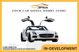 [FUNNY MODEL] 1:64 Mercedes-Benz SLS AMG Black Series White