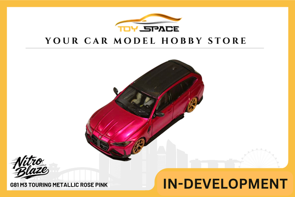 [NITRO BLAZE] 1:64 G81 M3 Touring Metallic Rose Pink