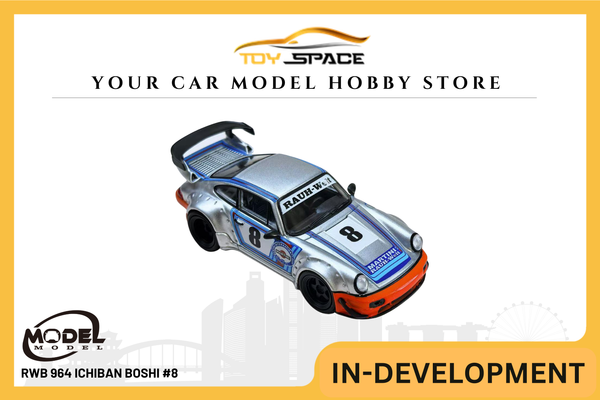 [MODEL MODEL] 1:64 RWB 964 Ichiban Boshi #8
