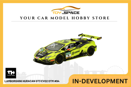 [TRENDS HOBBY] Lamborghini Huracan GT3 EVO2 DTM #94 - Toy Space Diecast Online Store Singapore