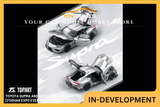 [TOP ART] 1:64 Toyota Supra A90 DarwinPro Liquid Silver [Foshan Expo Event Edition] - Toy Space Diecast Online Store Singapore