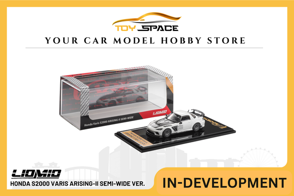 [LIOMIO] 1:64 Honda S2000 Varis Arising-II Semi-Wide Ver. - Toy Space Diecast Online Store Singapore